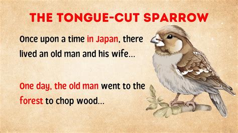  The Tongue-Cut Sparrow:  A Chilling Tale of Karma, Forgiveness, and Avian Diplomacy?!